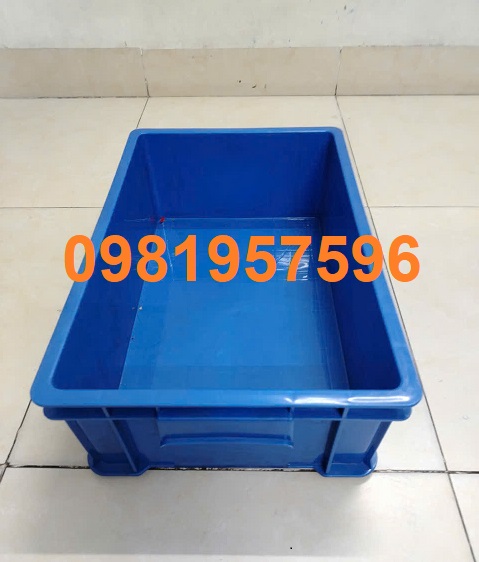 Thùng nhựa đặc B4, khay nhựa đặc B4, Thùng nhựa